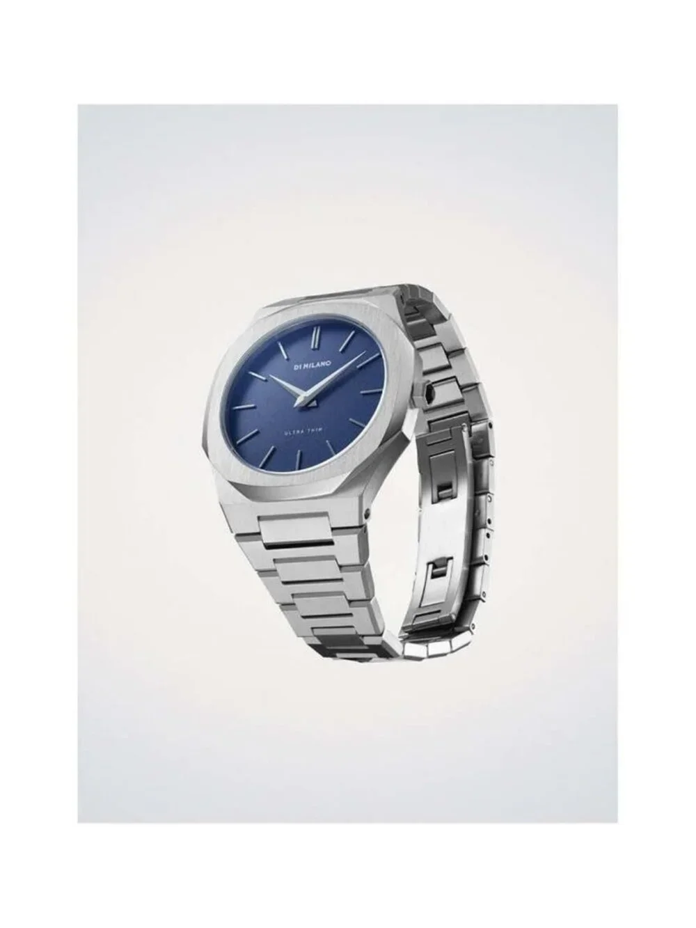 NWT D1 Milano Core Quartz Blue Dial Unisex Watch